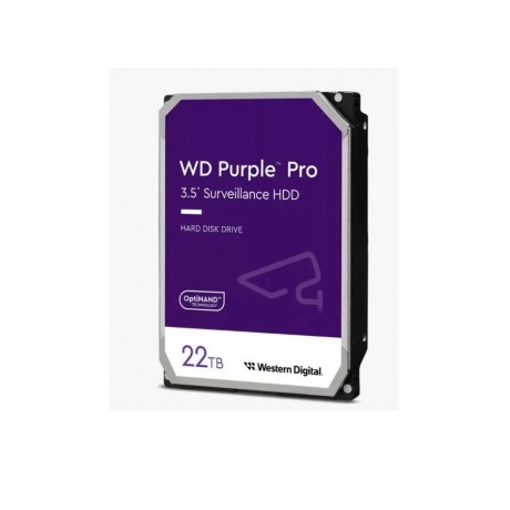 Жесткий диск Western Digital WD Purple Pro 22 ТБ 3.5&quot; (WD221PURP) - фото 1