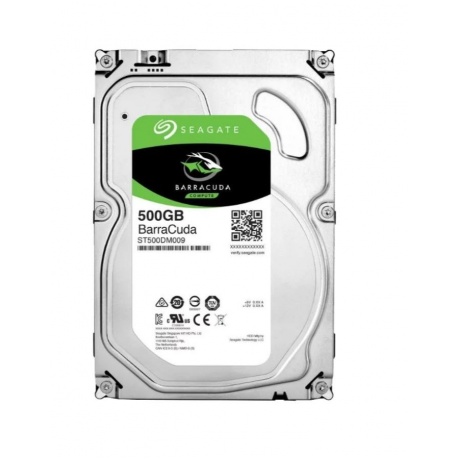 Жесткий диск HDD Seagate SATA3 500Gb (ST500DM009-FR) - фото 1