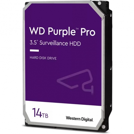 Жесткий диск WD WD SATA3 14Tb Purple 7200 (WD142PURP) - фото 2