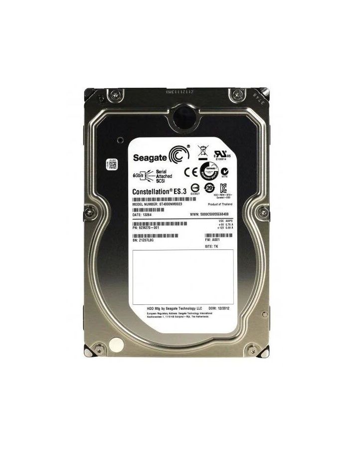 цена Жесткий диск HDD Seagate SAS 4Tb (ST4000NM0023)