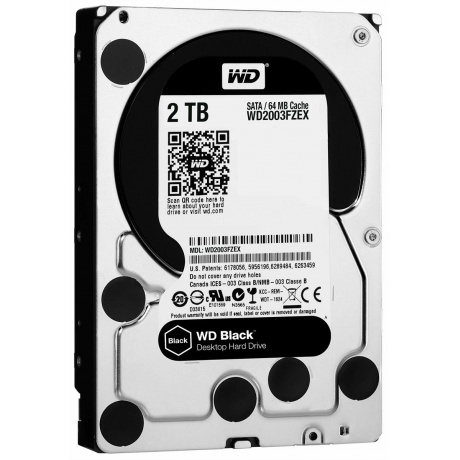 Жесткий диск WD Black 2Tb (WD2003FZEX) - фото 1