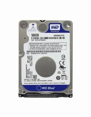 Жесткий диск WD Blue 500Gb (WD5000LPCX)