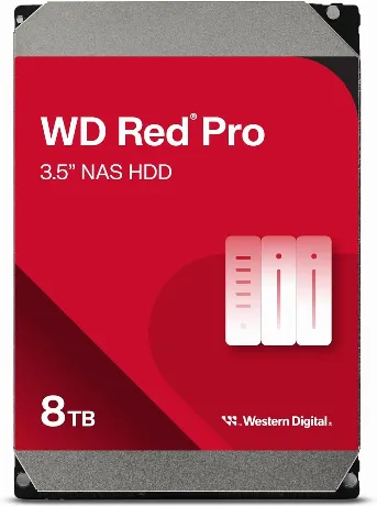 Жесткий диск WD SATA-III 8TB WD8005FFBX NAS Red Pro (7200rpm) 25...