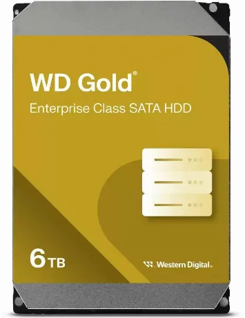 Жесткий диск WD SATA-III 6TB WD6004FRYZ Desktop Gold 512E (7200r...