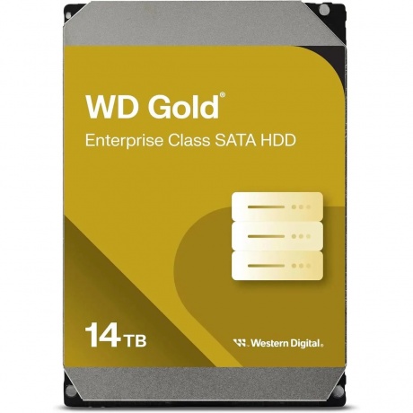 

Жесткий диск WD SATA-III 14TB WD142KRYZ Desktop Gold 512E (7200rpm) 512Mb 3.5"