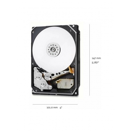 Жесткий диск WD SATA-III 8TB 0B36452 HUS728T8TALE6L4 Desktop Ultrastar DC HC320 (7200rpm) 256Mb 3.5&quot; - фото 3