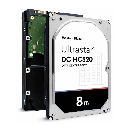 Жесткий диск WD SATA-III 8TB 0B36452 HUS728T8TALE6L4 Desktop Ultrastar DC HC320 (7200rpm) 256Mb 3.5&quot; - фото 4