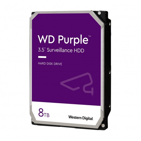 Жесткий диск WD SATA-III 8TB WD85PURZ Surveillance Purple (5640r...