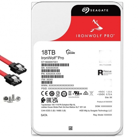 Жесткий диск Seagate SATA-III 18TB ST18000NT001 3.5" - фото 2