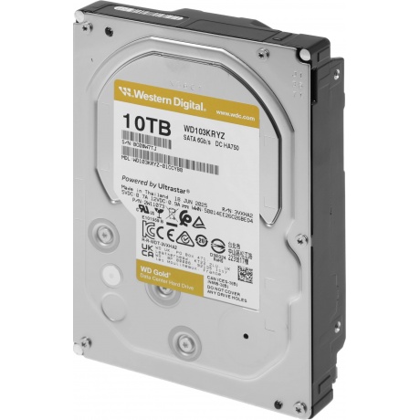 Жесткий диск WD SATA-III 10TB WD103KRYZ Gold - фото 3