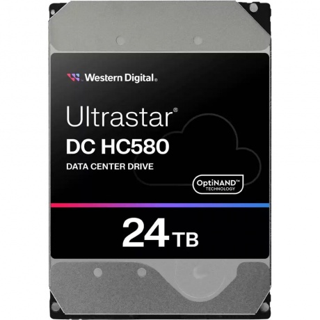 

Жесткий диск WD SATA-III 24TB 0F65101/0F62821 WUH722424ALE604 Server Ultrastar