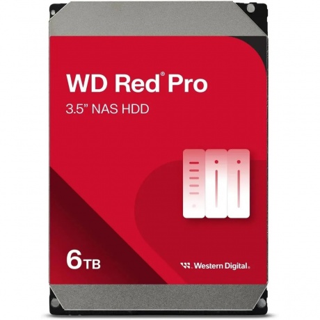 

Жесткий диск WD SATA-III 6TB WD6005FFBX NAS Red Pro
