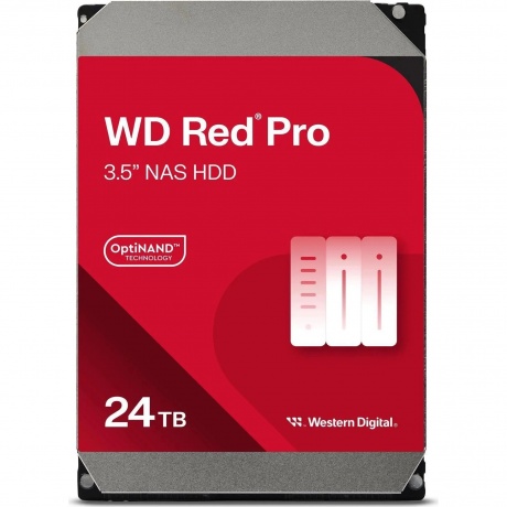 

Жесткий диск WD 24Tb 7200rpm (WD241KFGX) Red Pro SATA III 6Gb/s 512Mb 3,5"