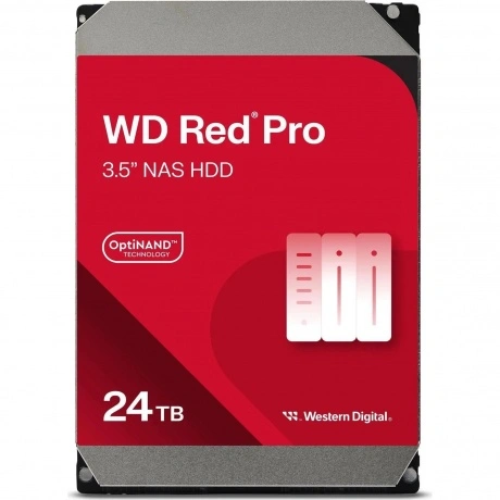 Жесткий диск WD 24Tb 7200rpm (WD241KFGX) Red Pro SATA III 6Gb/s ...