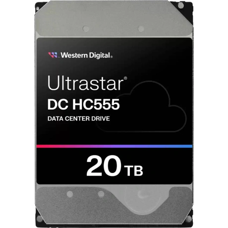 Жесткий диск серверный WD Ultrastar DC HC555 20TB (SATA 3.5"/720...