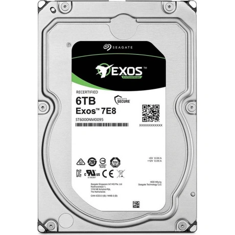 Жесткий диск SAS 6TB 7200RPM 6GB/S 256MB ST6000NM0095 SEAGATE