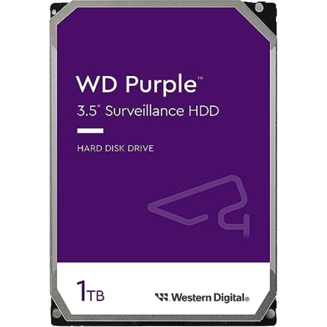 Жесткий диск Western Digital Purple HDD 3.5" SATA 1TB, IntelliPo...