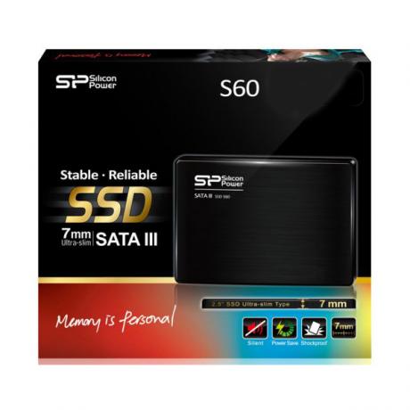 Накопитель SSD SiliconPower S60 120Gb (SP120GBSS3S60S25) - фото 2