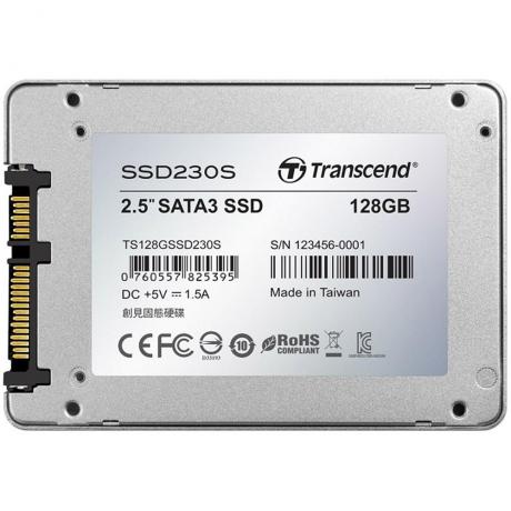 Накопитель SSD Transcend TS128GSSD230S 128GB 2.5 дюйм. SATA - фото 3