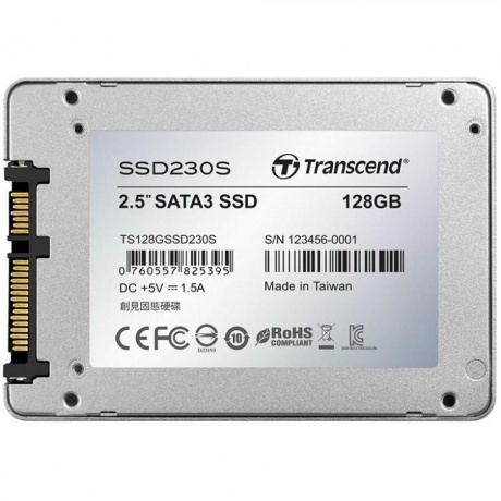 Накопитель SSD Transcend SSD230S 128Gb (TS128GSSD230S) - фото 4