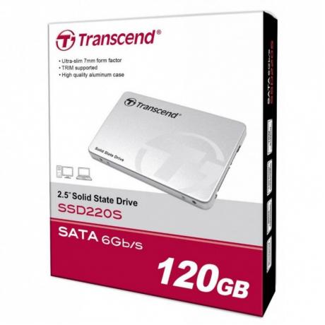 Накопитель SSD Transcend SSD220 120GB TS120GSSD220S - фото 4