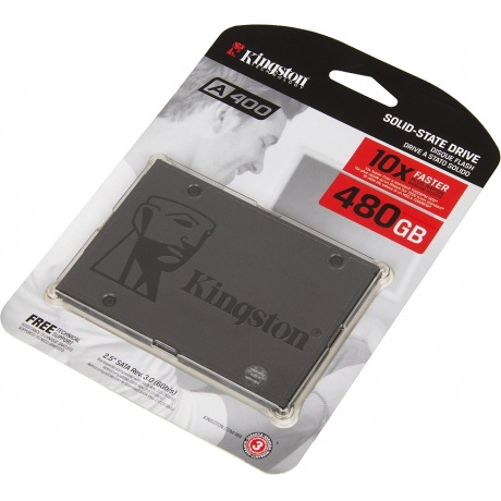 Накопитель SSD Kingston A400 480Gb (SA400S37/480G) - фото 9