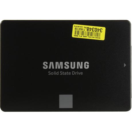 Накопитель SSD Samsung 250Gb 860 EVO (MZ-76E250BW) - фото 1