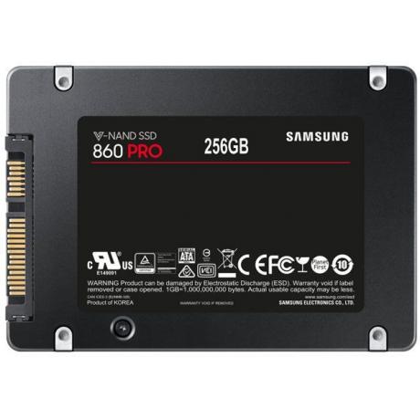 Накопитель SSD Samsung 860 PRO 256Gb (MZ-76P256BW) - фото 2