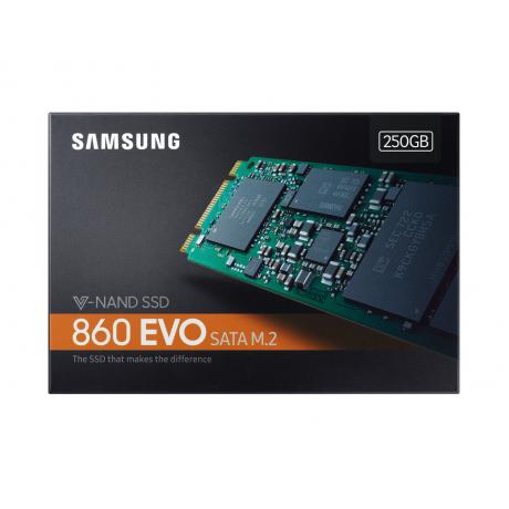 Накопитель SSD Samsung 250Gb 860 EVO (MZ-N6E250BW) - фото 7
