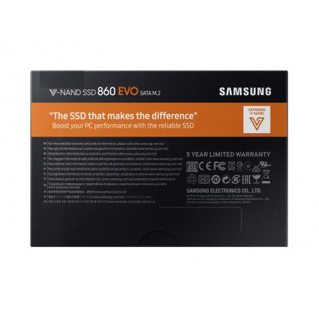 Накопитель SSD Samsung 250Gb 860 EVO (MZ-N6E250BW) - фото 8