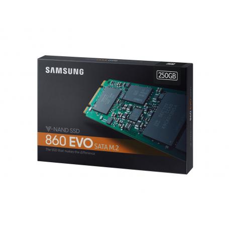 Накопитель SSD Samsung 250Gb 860 EVO (MZ-N6E250BW) - фото 9