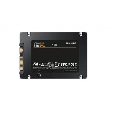 Накопитель SSD Samsung 1Tb 860 EVO (MZ-76E1T0BW) - фото 5
