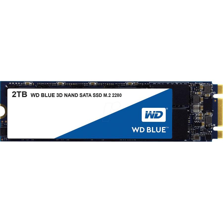 Накопитель SSD WD Blue 2Tb (WDS200T2B0B) - фото 1