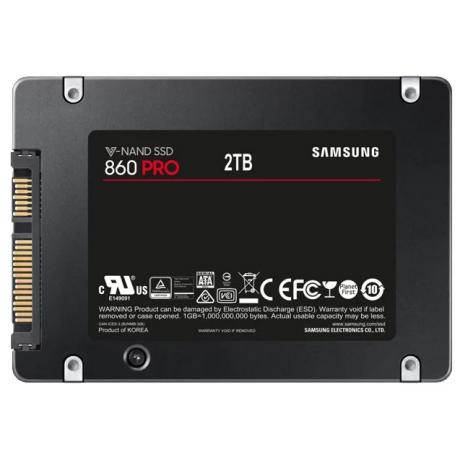 Накопитель SSD Samsung 2Tb 860 PRO (MZ-76P2T0BW) - фото 5