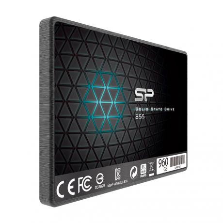 Накопитель SSD Silicon Power Slim S55 480Gb 2.5 (SP480GBSS3S55S25) - фото 4