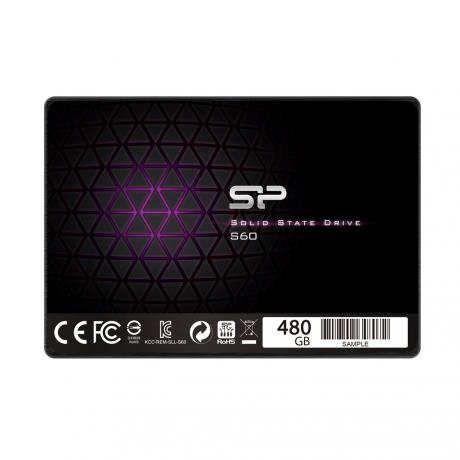 Накопитель SSD Silicon Power Slim S60 480Gb 2.5 (SP480GBSS3S60S25) - фото 1