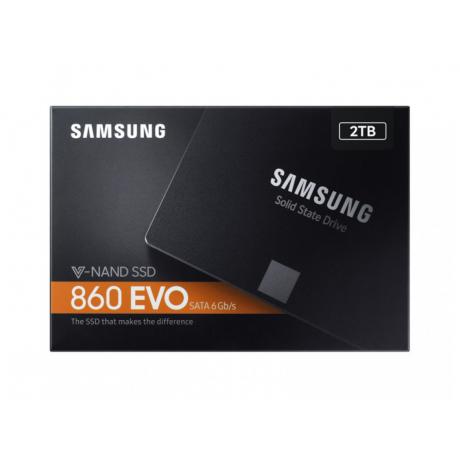 Накопитель SSD Samsung 2000Gb 860 EVO (MZ-76E2T0BW) - фото 6