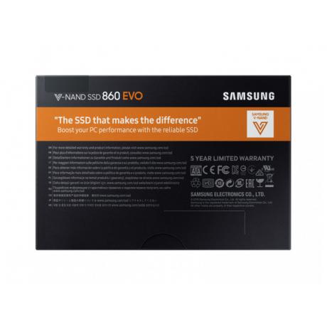 Накопитель SSD Samsung 2000Gb 860 EVO (MZ-76E2T0BW) - фото 8