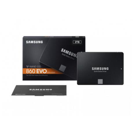 Накопитель SSD Samsung 2000Gb 860 EVO (MZ-76E2T0BW) - фото 9