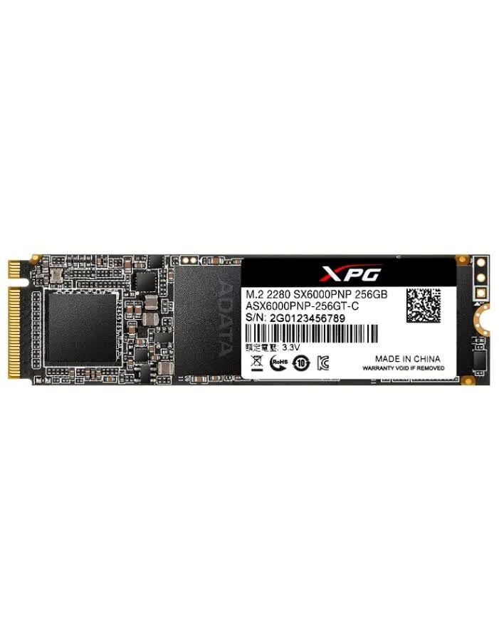 Накопитель SSD Transcend A-Data XPG SX6000 Pro 256Gb (ASX6000PNP-256GT-C) твердотельный накопитель adata 2000 gb sx6000 pro asx6000pnp 2tt c xpg