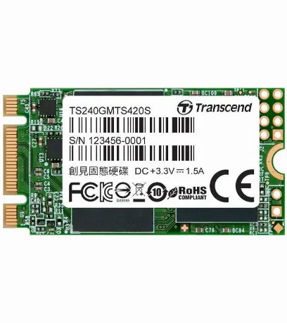 Накопитель SSD Transcend MTS420 240Gb (TS240GMTS420S)