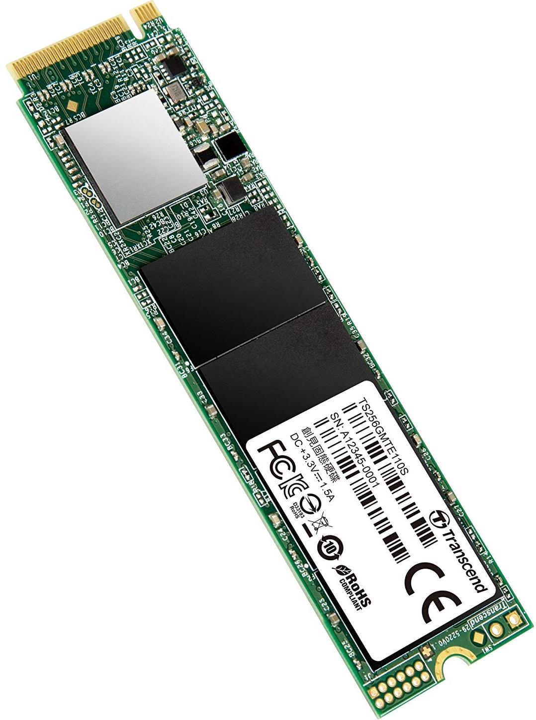 цена Накопитель SSD Transcend MTE110 256Gb (TS256GMTE110S)