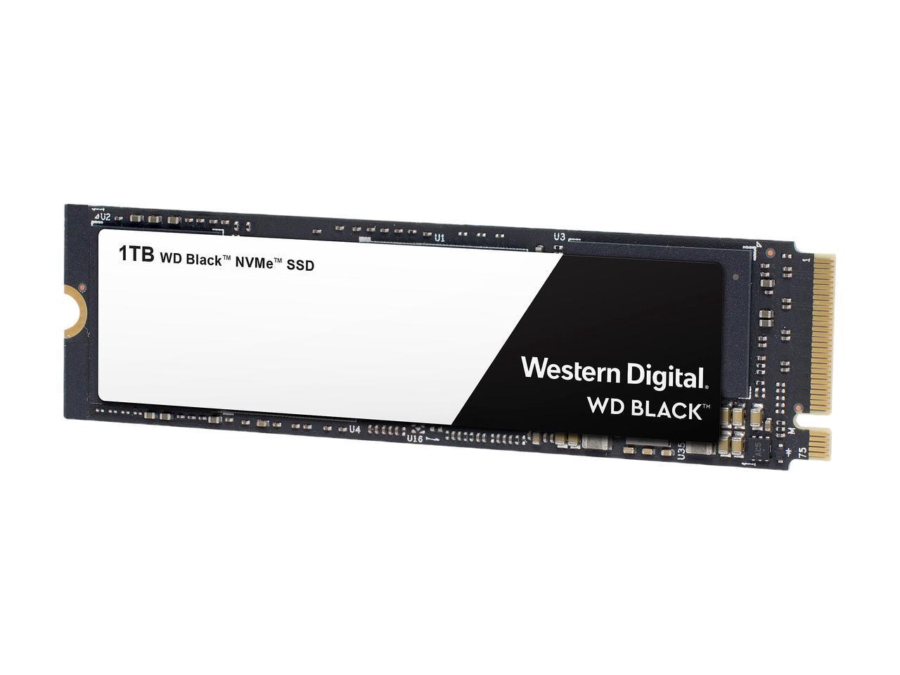 Накопитель Western Digital Black NVMe 1Tb (WDS100T2X0C) - фото 1