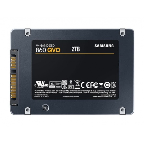 Накопитель SSD Samsung 2000Gb 860 EVO (MZ-76Q2T0BW) - фото 2