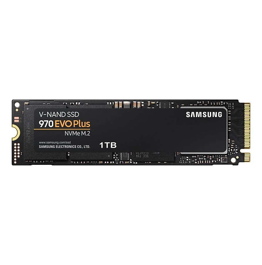 Накопитель SSD Samsung 1000Gb 970 EVO Plus (MZ-V7S1T0BW) накопитель ssd samsung 970 evo plus 500gb mz v7s500bw