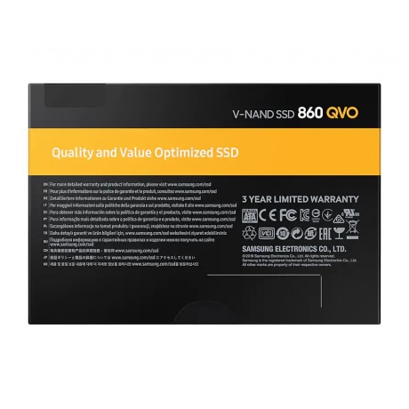 Накопитель SSD Samsung 1TB 860 QVO (MZ-76Q1T0BW) - фото 7