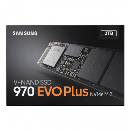 Накопитель SSD Samsung 2TB 970 EVO Plus, M.2 MLC V-NAND (MZ-V7S2T0BW) - фото 5