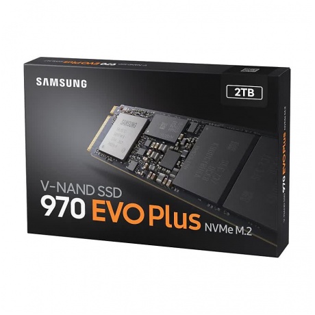 Накопитель SSD Samsung 2TB 970 EVO Plus, M.2 MLC V-NAND (MZ-V7S2T0BW) - фото 7