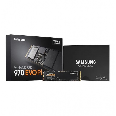 Накопитель SSD Samsung 2TB 970 EVO Plus, M.2 MLC V-NAND (MZ-V7S2T0BW) - фото 8