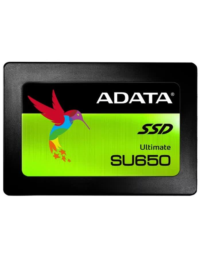 Накопитель SSD A-Data 960Gb Ultimate SU650 (ASU650SS-960GT-R) ssd накопитель a data ultimate su650 512гб asu650ns38 512gt c
